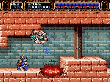 Rocket Knight Adventures (Japan) screen shot game playing